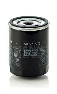 Масляний фільтр MANN-FILTER W 717/2