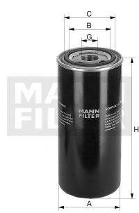 Масляний фільтр MANN-FILTER WD 13 145/1