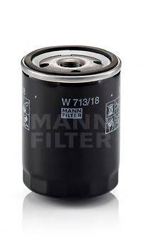 Масляный фильтр MANN-FILTER W 713/18