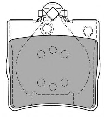 Комплект тормозных колодок, дисковый тормоз FREMAX FBP-1139