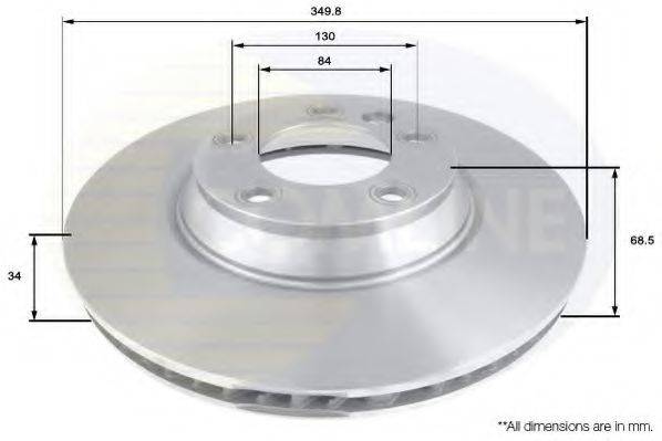 Тормозной диск COMLINE ADC1459V