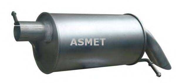 Глушитель выхлопных газов конечный ASMET 07.238