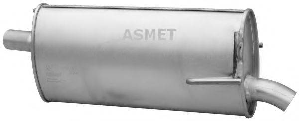 Глушник вихлопних газів кінцевий ASMET 05.185