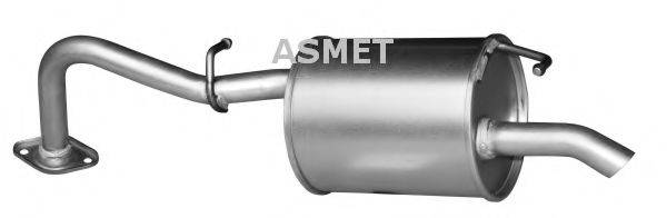 Глушитель выхлопных газов конечный ASMET 20.014