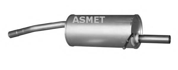 Глушитель выхлопных газов конечный ASMET 10.116