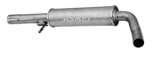 Середній глушник вихлопних газів ASMET 03.076