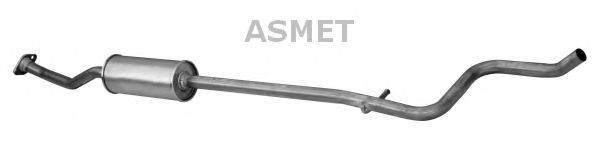Середній глушник вихлопних газів ASMET 09.062