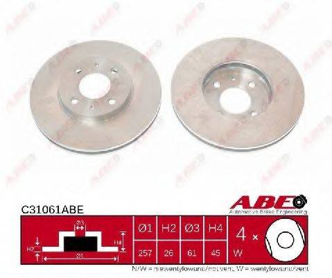 Тормозной диск ABE C31061ABE
