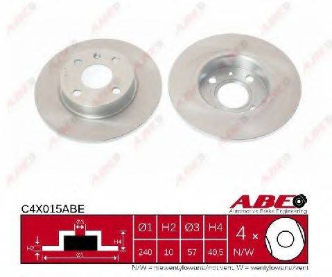 Тормозной диск ABE C4X015ABE