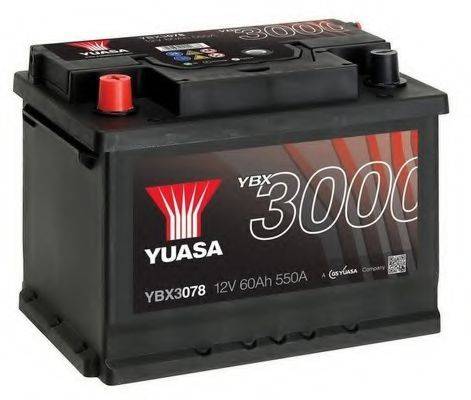 Стартерная аккумуляторная батарея YUASA YBX3078