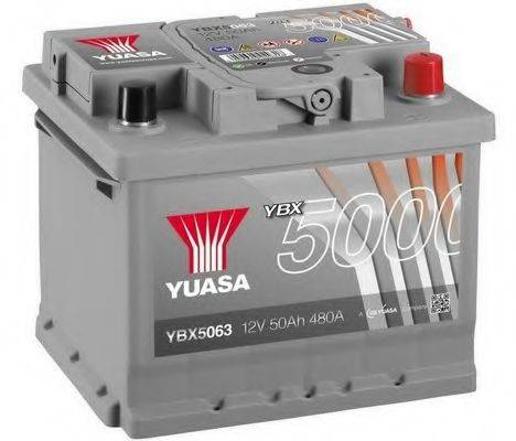 Стартерна акумуляторна батарея YUASA YBX5063