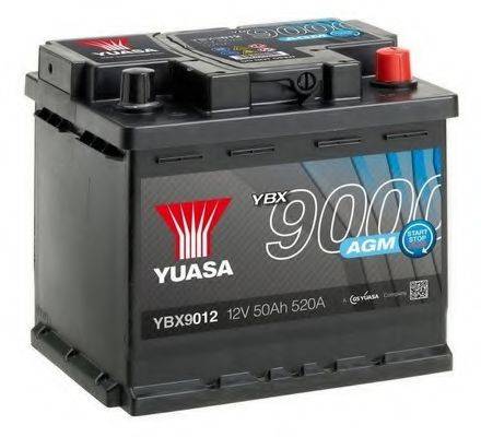 Стартерная аккумуляторная батарея YUASA YBX9012