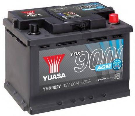 Стартерна акумуляторна батарея YUASA YBX9027