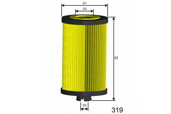 Масляный фильтр MISFAT L007