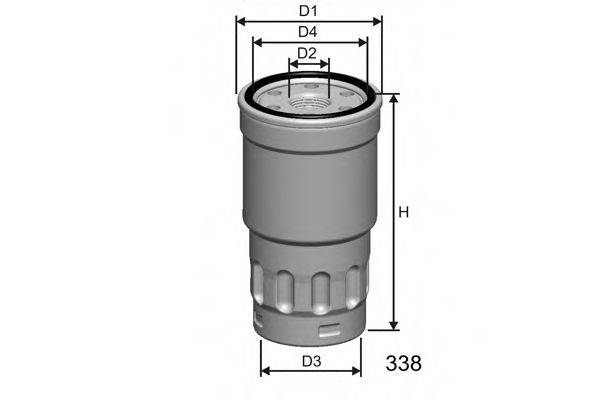 Топливный фильтр MISFAT M413