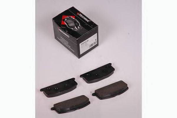 Комплект тормозных колодок, дисковый тормоз PROTECHNIC PRP0126