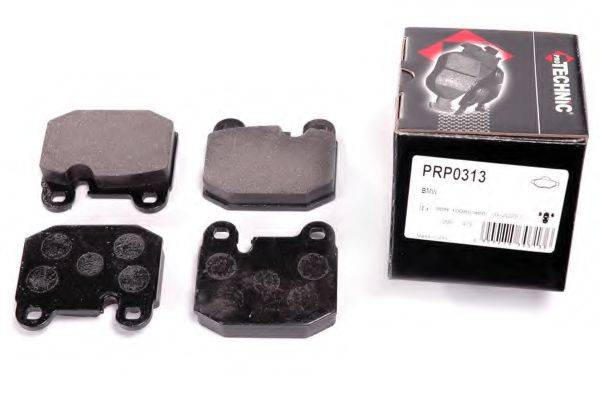 Комплект тормозных колодок, дисковый тормоз PROTECHNIC PRP0313