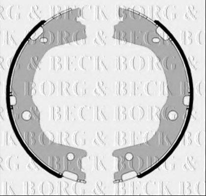 Комплект тормозных колодок BORG & BECK BBS6466