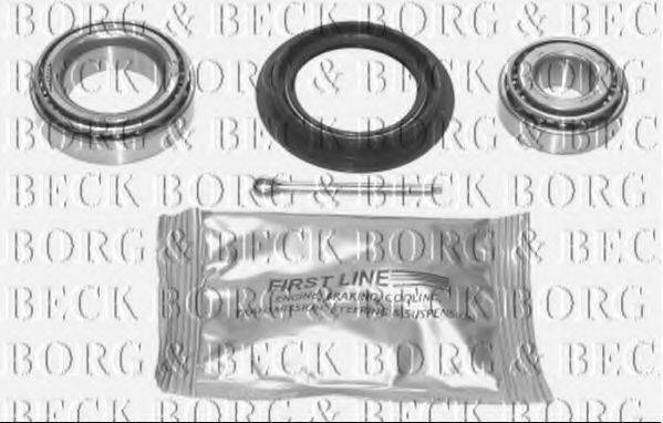 Комплект подшипника ступицы колеса BORG & BECK BWK026
