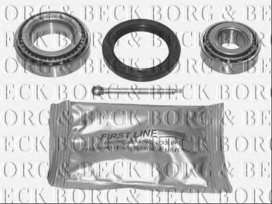 Комплект подшипника ступицы колеса BORG & BECK BWK201