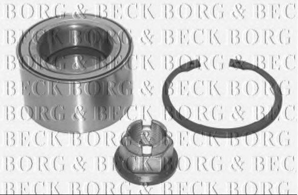 Комплект підшипника ступиці колеса BORG & BECK BWK886