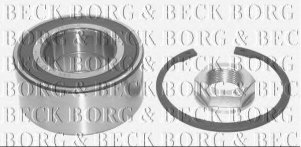 Комплект подшипника ступицы колеса BORG & BECK BWK893