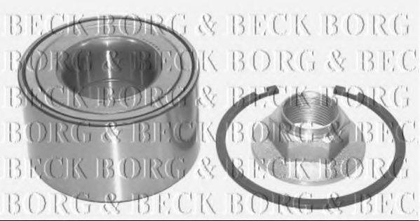 Комплект подшипника ступицы колеса BORG & BECK BWK1046