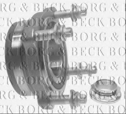 Комплект подшипника ступицы колеса BORG & BECK BWK1148