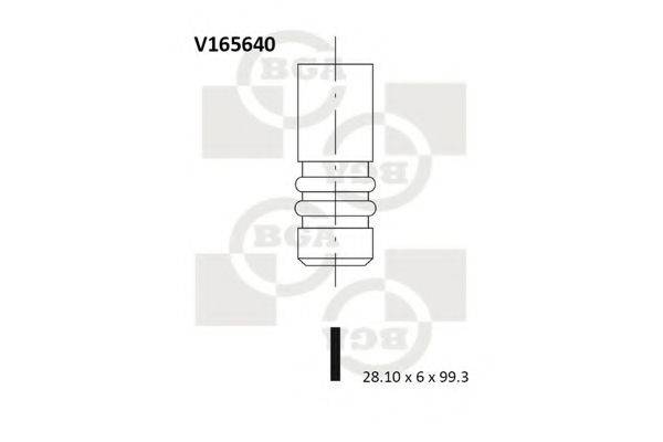 Впускний клапан BGA V165640