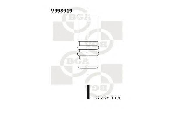 Випускний клапан BGA V998919