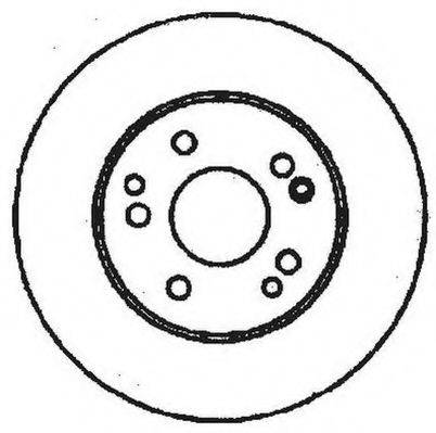 Тормозной диск JURID 561331JC