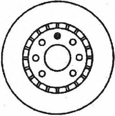 Тормозной диск JURID 561730JC