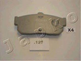 Комплект тормозных колодок, дисковый тормоз JAPKO 51127