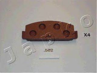 Комплект тормозных колодок, дисковый тормоз JAPKO 51502