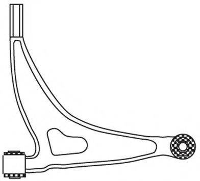 Важіль незалежної підвіски колеса, підвіска колеса FRAP 3423
