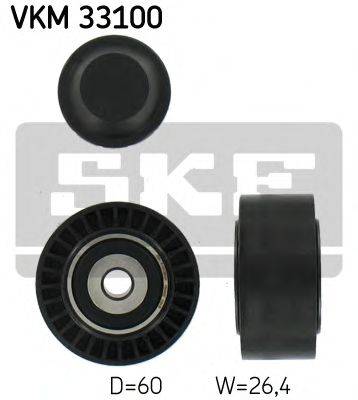 Паразитний / провідний ролик, полікліновий ремінь SKF VKM 33100