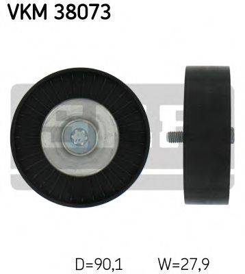 Паразитний / провідний ролик, полікліновий ремінь SKF VKM 38073