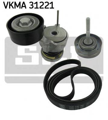 Поликлиновой ременный комплект SKF VKMA 31221