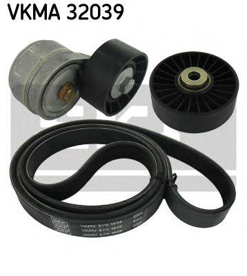 Полікліновий ремінний комплект SKF VKMA 32039