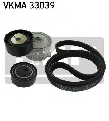 Поликлиновой ременный комплект SKF VKMA 33039