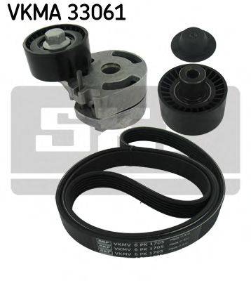 Полікліновий ремінний комплект SKF VKMA 33061