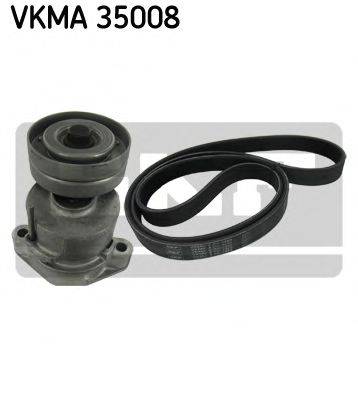 Поликлиновой ременный комплект SKF VKMA 35008