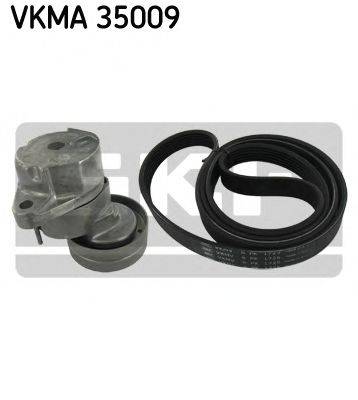 Поликлиновой ременный комплект SKF VKMA 35009