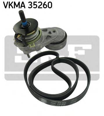 Поликлиновой ременный комплект SKF VKMA 35260