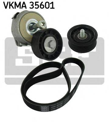 Поликлиновой ременный комплект SKF VKMA 35601