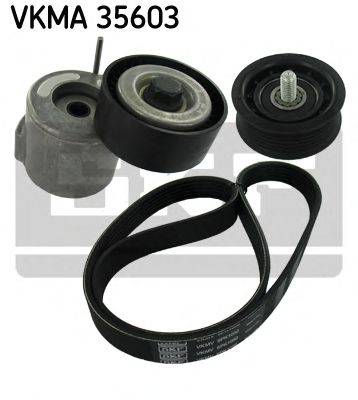 Поликлиновой ременный комплект SKF VKMA 35603