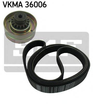 Поликлиновой ременный комплект SKF VKMA 36006