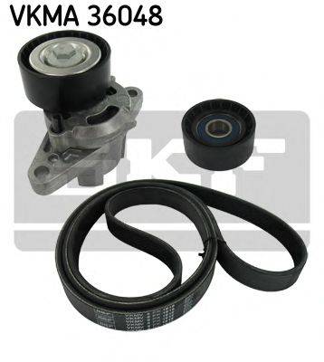 Полікліновий ремінний комплект SKF VKMA 36048