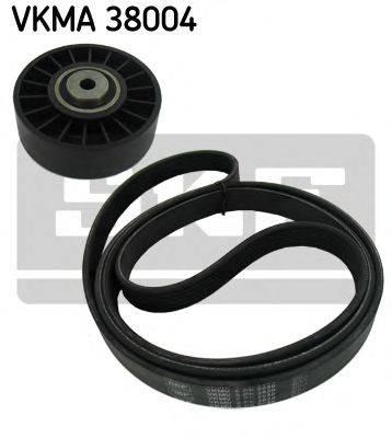 Поликлиновой ременный комплект SKF VKMA 38004