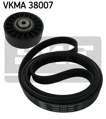 Поликлиновой ременный комплект SKF VKMA 38007